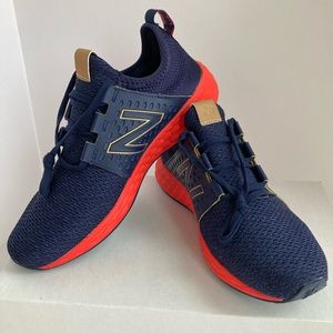 New Balance Navy and Bright Red Men's Sneakers